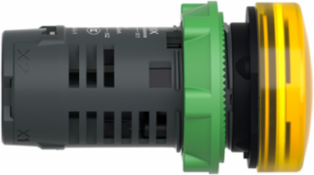 Harmony XB5 Yellow Pilot Light 22mm, IP66/IP67, 24V AC/DC