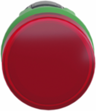 Harmony XB5 Monolithic Pilot Light, 22mm, Red, IP66/IP67/IP69K, 110...120V AC