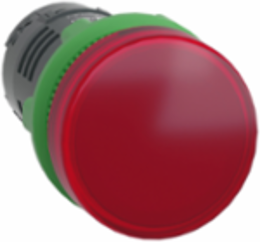 Harmony XB5 Monolithic Pilot Light, 22mm, Red, IP66/IP67/IP69K, 110...120V AC