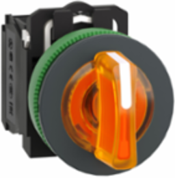 Harmony XB5 Illuminated Selector Switch 30mm 1NO + 1NC 24V AC/DC