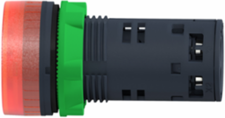 Harmony XB5 Illuminated Buzzer, 22mm, Red, 24V AC/DC, IP69 Rating