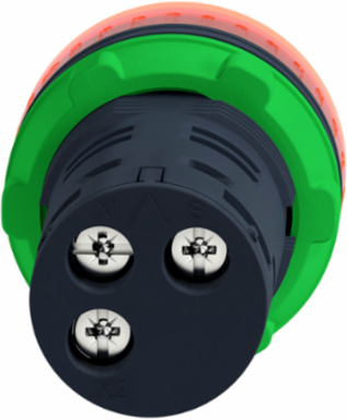 Harmony XB5 Illuminated Buzzer, 22mm, Red, 24V AC/DC, IP69 Rating