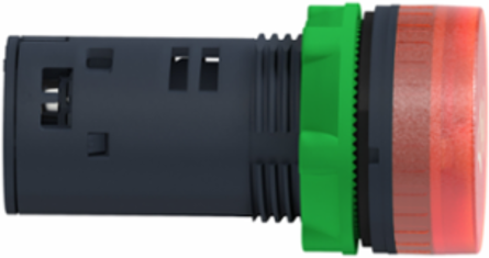 Harmony XB5 Illuminated Buzzer, 22mm, Red, 24V AC/DC, IP69 Rating