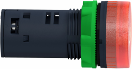 Harmony XB5 Illuminated Buzzer, 22mm, Red, 24V AC/DC, IP69 Rating