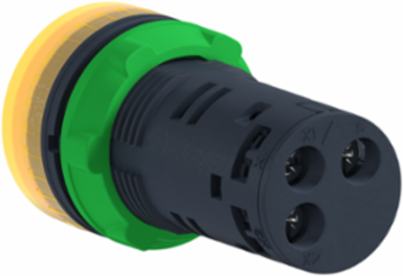Harmony XB5 22mm Illuminated Buzzer, 110-120V AC/DC, Yellow