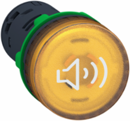 Harmony XB5 Illuminated Buzzer Plastic Yellow 22mm 230...240V AC