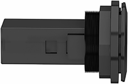 Harmony XB5 Panel Mounted USB Port, 22 mm, USB 3.0 Type A
