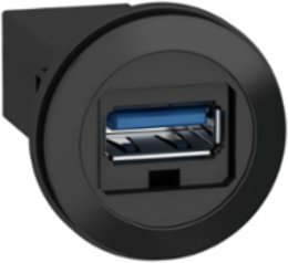 Harmony XB5 Panel Mounted USB Port, 22 mm, USB 3.0 Type A