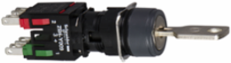 Harmony XB6 16mm Key Selector Switch, 2 Positions, IP65 Protection