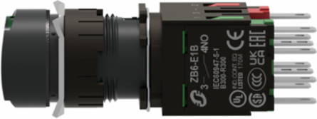 Harmony XB6 Complete Illuminated Push Button, 16mm, IP65, 12...24V
