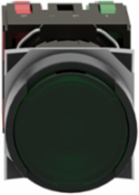 Harmony XB6 Complete Illuminated Push Button, 16mm, IP65, 12...24V