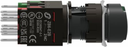Harmony XB6 Complete Illuminated Push Button, 16mm, IP65, 12...24V