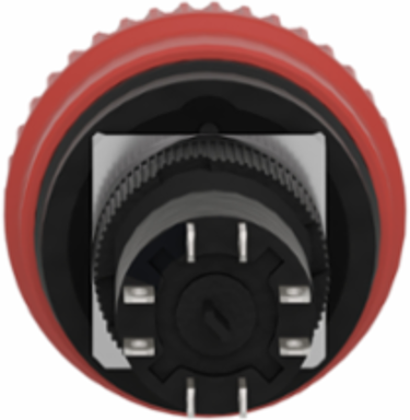 Harmony XB6E Emergency Stop Push Button 16mm Red, IP65, 2 NC