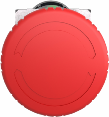 Emergency Stop Push Button 22mm with 40mm Red Mushroom Head, 1NO + 1NC