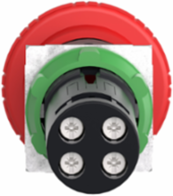 Emergency Stop Push Button 22mm with 40mm Red Mushroom Head, 1NO + 1NC