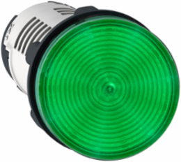Monolithic Green Pilot Light 22mm, 24V AC/DC, IP65, Integral LED