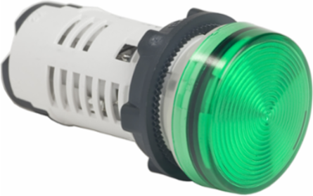 Harmony XB7 Green Pilot Light, 22 mm, LED, 110-120V AC, IP65