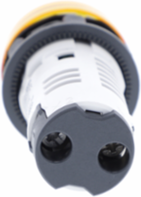 Harmony XB7 Monolithic Pilot Light, 22mm, Orange, 24V AC/DC, IP65