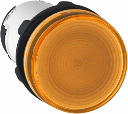 Harmony XB7 Round Pilot Light 22 mm, Orange, 230 V, IP54