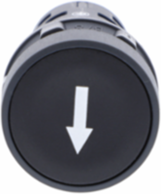 Harmony XB7 22mm Monolithic Push Button, Spring Return, Black, IP65