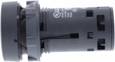 Harmony XB7 22mm Monolithic Push Button, Spring Return, Black, IP65