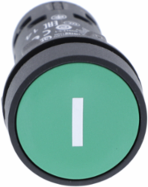 Harmony XB7 Green Push Button, 22mm, Spring Return, 1 NO, IP65