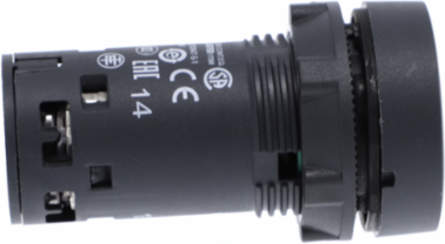 Harmony XB7 Green Push Button, 22mm, Spring Return, 1 NO, IP65