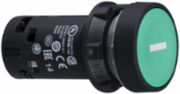 Harmony XB7 Green Push Button, 22mm, Spring Return, 1 NO, IP65