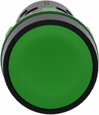 Harmony XB7 22mm Round Green Flush Push Button, IP65, 2NO, Spring Return