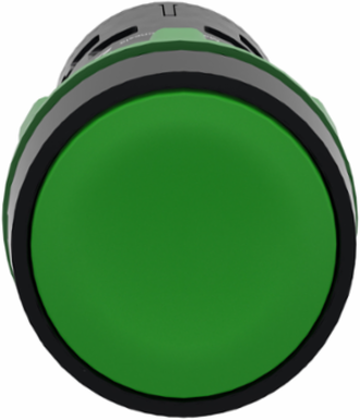 Harmony XB7 Green Push Button 22mm Spring Return 1NO+1NC