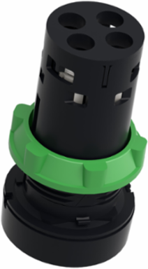 Harmony XB7 Monolithic Red Push Button 22mm, Spring Return, 1NC, IP65