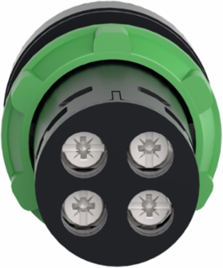 Harmony XB7 Monolithic Red Push Button 22mm, Spring Return, 1NC, IP65