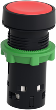 Harmony XB7 Monolithic Red Push Button 22mm, Spring Return, 1NC, IP65