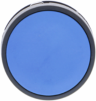 Harmony XB7 Monolithic Push Button 22mm Blue Spring Return 1NO+1NC