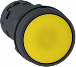 Harmony XB7 Round Yellow Push Button 22mm Spring Return 1NO IP65