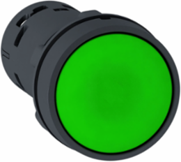 Harmony XB7 Green Monolithic Push Button 22mm, IP65, 1NO