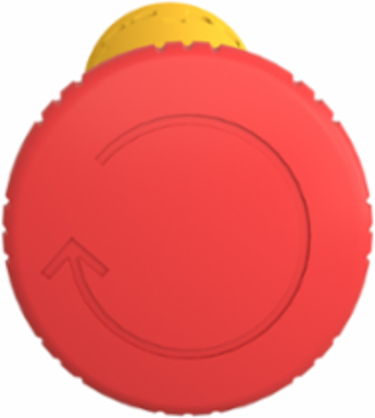 Harmony XB7 Emergency Stop Push Button, 40mm Red Mushroom, IP65