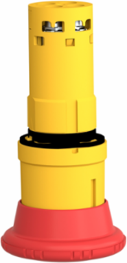 Harmony Emergency Stop Pushbutton, 40mm Red Mushroom, IP65, 2NC