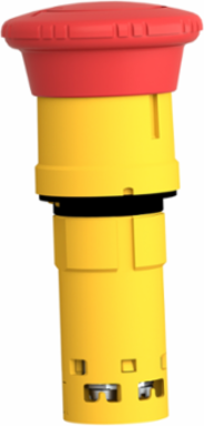 Harmony Emergency Stop Pushbutton, 40mm Red Mushroom, IP65, 2NC