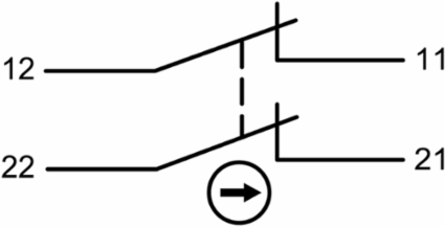 Harmony Emergency Stop Pushbutton, 40mm Red Mushroom, IP65, 2NC