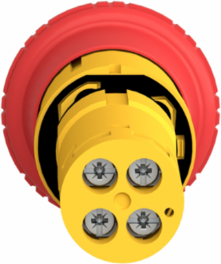 Harmony Emergency Stop Pushbutton, 40mm Red Mushroom, IP65, 2NC