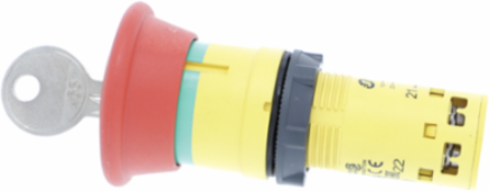 Harmony XB7 Emergency Stop Button 40mm Red Mushroom, IP65