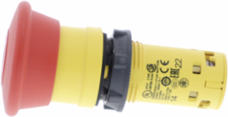 Harmony XB7 Monolithic Emergency Stop, 40mm Red Mushroom Push Pull, IP65