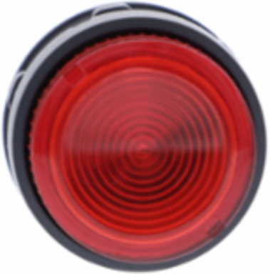 Monolithic Illuminated Push Button, 22mm, Red, 24V AC/DC, IP65