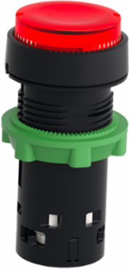 Harmony XB7 22mm Red Illuminated Push Button, 24V AC/DC, IP65