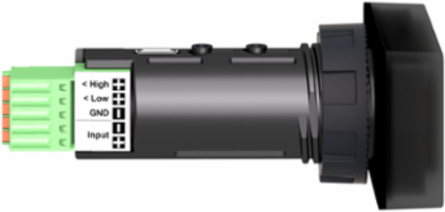 Harmony XB5 Digital Panel Meter, 22mm, IP65, 4...20mA Input, Green LED Display