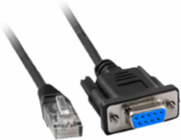 connecting cable, Harmony XBT GT, RS485 cable for Shneider Electric PLC M200/M221/M241/M251/M340, HMI Sub-D9 to PLC RJ45