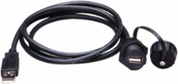 Remote USB Type A Port with 1 Meter Cable for Harmony XBT Panels