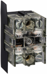 Harmony XAC Single Contact Block, 2 Speed, Spring Return, 2NO