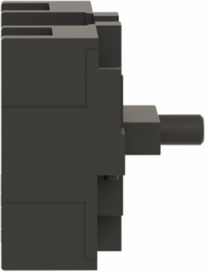 Harmony XAC Contact Block, 600V AC 10A, Spring Return, Front Mounting